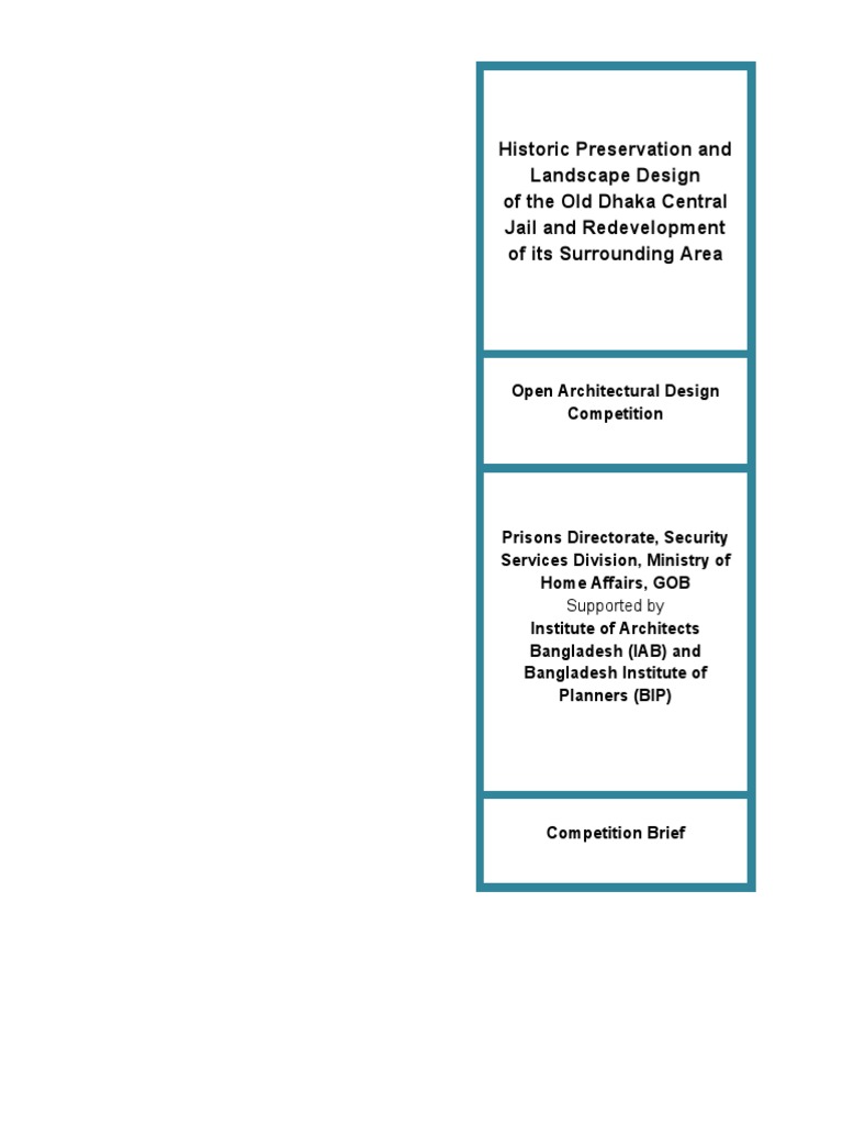 ODCJcomp2017 - Competition Brief | PDF | Urban Planning | Dhaka