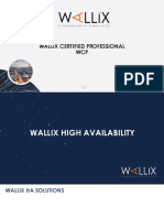 WCP v7 008 Wallix High Availability