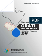 Kecamatan Grati Dalam Angka 2018