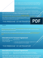 Five-Freedoms of Air Transport