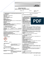 Safety Data Sheet Carbon Dioxide, Refrigerated Liquid