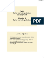 Digital Marketing Strategy Development: Learning Objectives