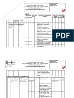 Electrical Installation Risk Assesment