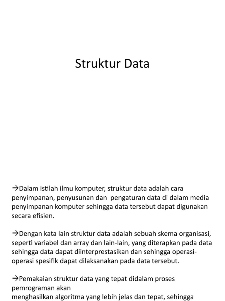 Struktur Data Dalam Python | PDF