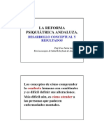 La Reforma Psiquiátrica en Andalucía