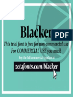 Blacker: For COMMERCIAL USE You Must