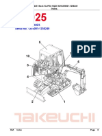 Parts Manual Tb025 Pe3 102z5