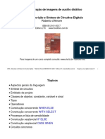 VHDL  - Descrição e Síntese de Circuitos Digitais