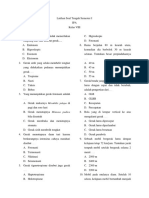 Latihan Soal Tengah Semester I IPA Kelas 8 Kurikulum 2013