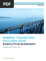 DNV GL Energy Transition Outlook 2019 – Executive Summary Lowres Single