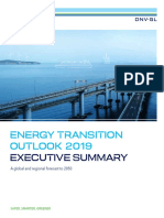 DNV GL Energy Transition Outlook 2019 - Executive Summary Lowres Single
