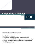 Chapter 23 - Ecology