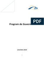 Program de Guvernare Pnl 2019