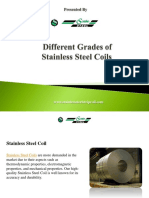 Grades of Stainless Steel Coils