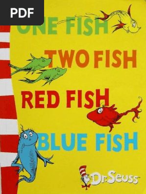 One Fish Two Fish Red Fish Blue Fish