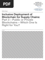 Inclusive Deployment of Blockchain For Supply Chains