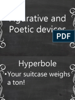 Figurative and Poetic Devices Review