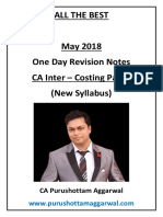 CA Inter Costing Concepts Revision PDF
