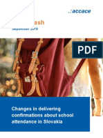 Changes in delivering confirmations about school attendance in Slovakia | News Flash