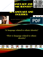 Language and Ethnic Identity