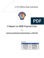 Projectreporton2008financialcrisisfinal 161225132712 PDF