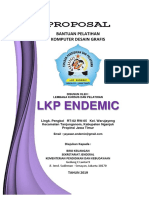 Cover Proposal Sekjen Endemic Pelatihan 2019