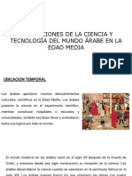 Aportaciones de La Ciencia y Tecnología Del Mundo Árabe en La Edad Media