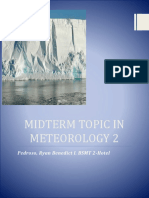 Midterm Topic in Meteorology 2: Pedroso, Ryan Benedict I. BSMT 2-Hotel