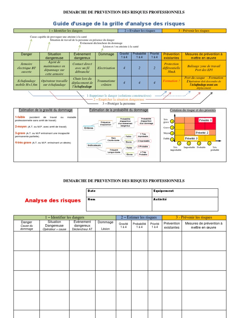 Analyse des risques grille vierge.docx  Prophylaxie  Gestion des risques