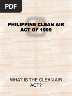 RA 8749 The Philippines Clean Air Act of 1999 | PDF | Particulates ...