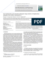 Lead Optimization and Anti-Plant Pathogenic Fungi Activities of Daphneolone Analogues From Stellera Chamaejasme L.