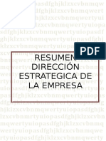 Resumen Direccion Estrategica