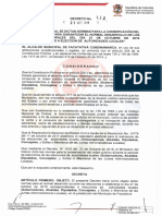 Decreto 428 de 2019 EMITIDO POR LA ALCALDÍA DE FACATATIVÁ