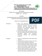 2.3.8.1 SK Tentang Kewajiban Memfasilitasi Kegiatan Pembangunan Berwawasan Kesehatan