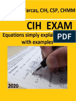 CIH Exam Equation Fully Explained DEMO