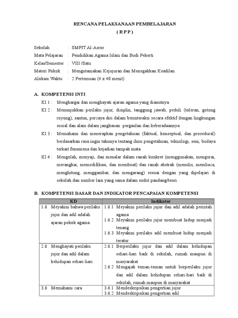 Contoh Soal Pilihan Ganda Tentang Perilaku Jujur Beserta