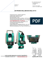 Teodolito Electronico Geo Eco