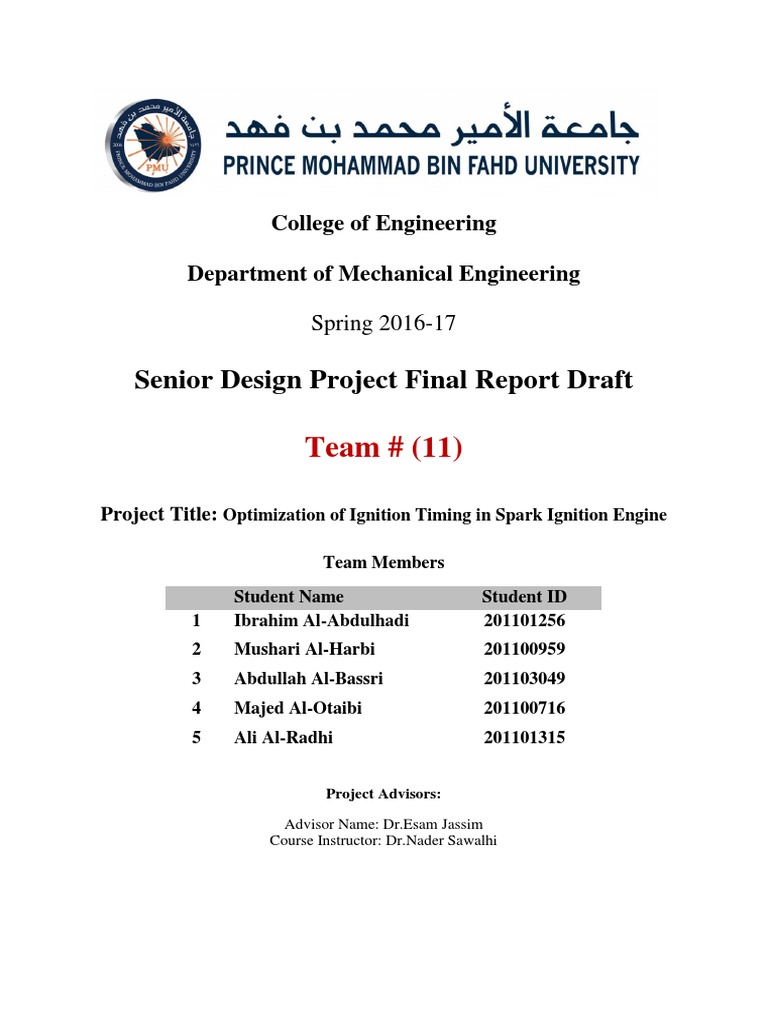 Optimization Ignition Timing Spark Ignition Engine | PDF | Internal