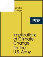 Implications of Climate Change for Us Army Army War College 2019[1]