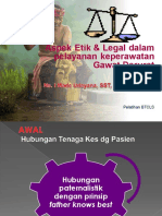 Aspek Etik & Legal Dalam Pelayanan Keperawatan by uday