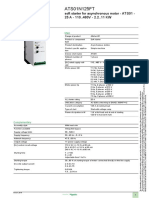 Soft starter for asynchronous motors up to 11kW