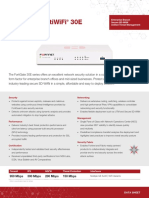 Fortigate/Fortiwifi 30E: Enterprise Branch Secure Sd-Wan Unified Threat Management