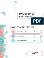 Modus Data Kelompok