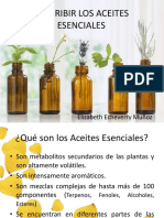 Describir Los Aceites Esenciales