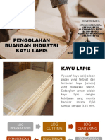 Pengolahan Buangan Industri Kayu Lapis