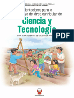 Procesos Didacticos Ciencia y Tecnologia