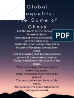 Global Inequality - The Game of Chess
