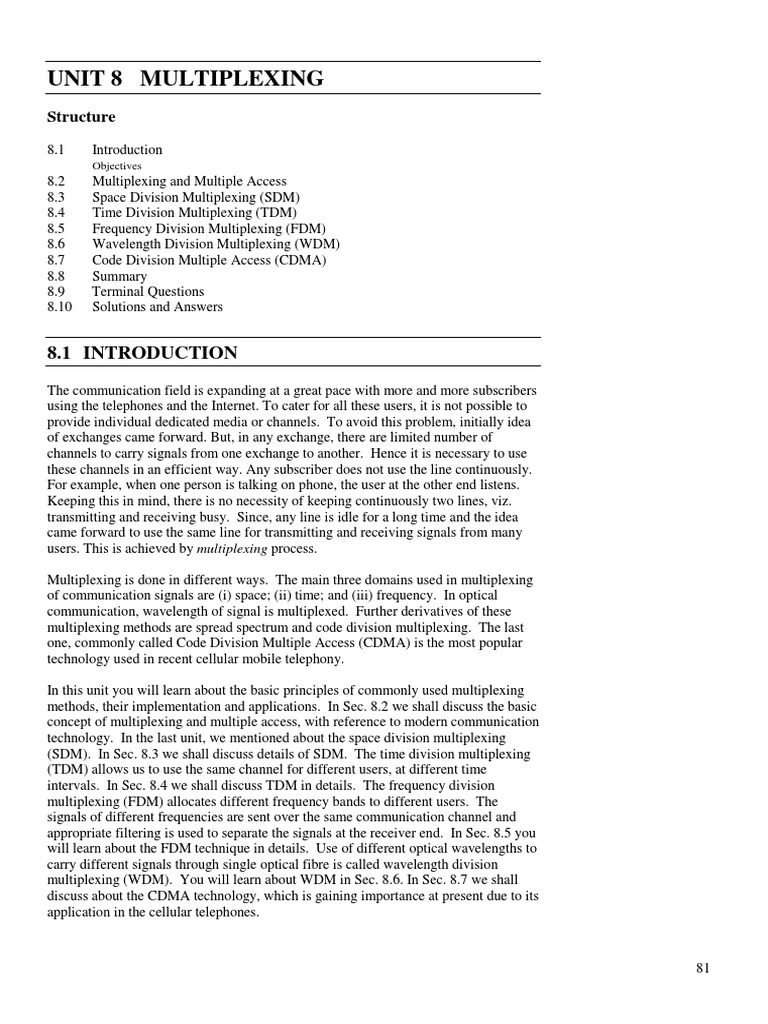 FDM for Terahertz Wireless Links | PDF | Multiplexing | Channel Access ...