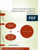 La Constitucionalización Del Ordenamiento Jurídico Peruano