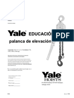 TECLES YALE - Mantenimiento